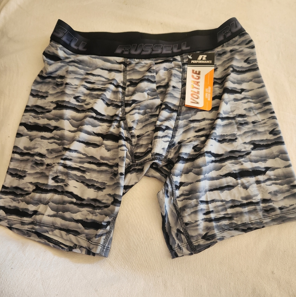 RUSSELL Athletic Performance Long Leg Boxer Brief